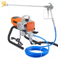 SucceBuy 1500/1800W Airless Wall Paint Sprayer Electric Sprayer Gun Kit Adjustable Spray Pressure Wall paint Spraying Machine
