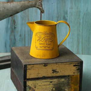 Creative flower pots antique metal flower pots succulent pots fake flower pots ware