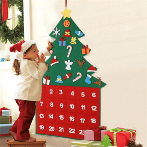 Felt Christmas Tree Calendar