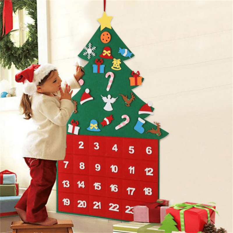 Felt Christmas Tree Calendar