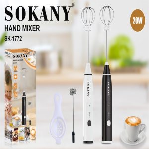 SOKANY 1772 electric whisk foreign trade handheld cooking machine home baking coffee stirrer