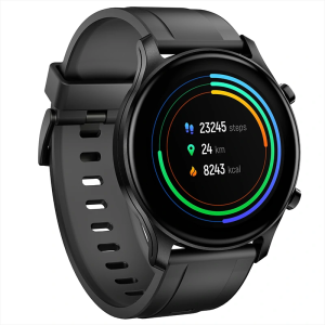 Haylou RS3 LS04 1.2 inch 390*390px AMOLED HD Display GPS Positioning 24-Hour Health Tracker Heart Rate Monitoring SpO2 Blood Oxygen Measurement Custom