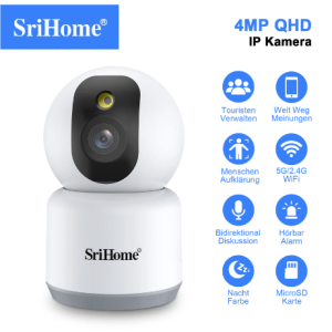 Motion Detection Baby Monitor Pet LP WLAN SD Card Surveillance Camera