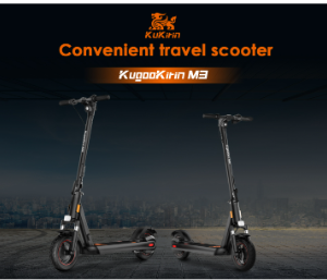 KUGOO KIRIN M3 Electric Scooster 500W motor to make the speed up to 40KM/H 13AH Battery help you to get 40KM riding range