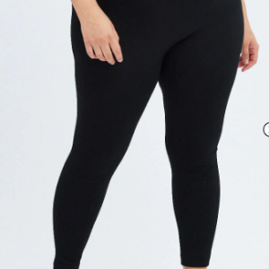 Black Fleece Leggings Seamless