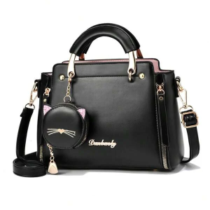 Adorable Handbag with Letters, Dainty Purse, Stylish Shoulder Bag