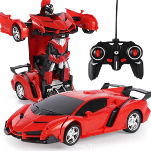 Outdoor RC Car Transformation Robots: 2-in-1 Remote Control Toy