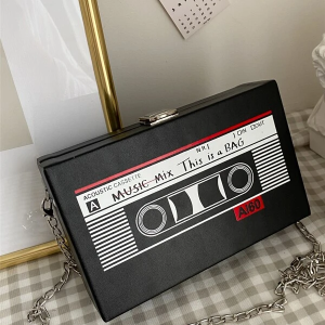 Mini Tape Design Chain Box Bag