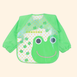 Baby Bibs Cloth Waterproof Dining Clothes Long Sleeve Apron Children Feeding Smock Burp Baby Clothes Reverse Dressing 1-3 Years