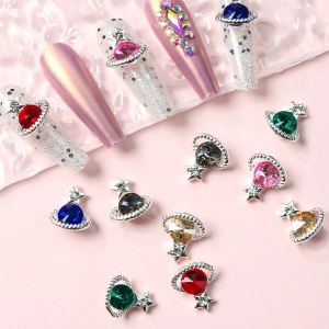 Nail Art Decoration with 12pcs Planet Design