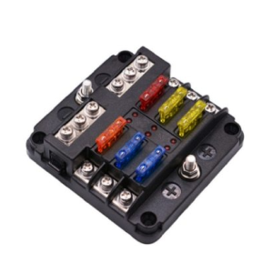 12V-36V Car Boat Fuse Box Holder 6-12 Way Blade Fuse Block