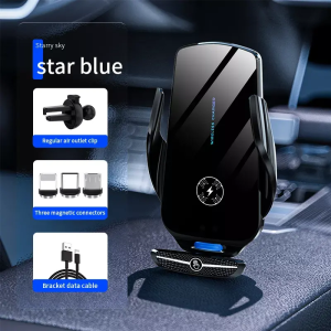 Fast 3-in-1 Wireless Charger: 15W Fast Car Phone Charger