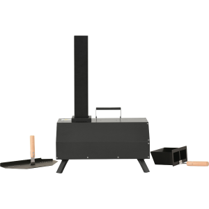 Pellet Pizza Oven: Outdoor Cooking with 11" Pizza Stone