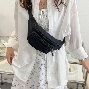 Minimalist Zip Fanny Pack