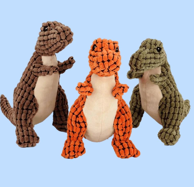 Indestructible Robust Dino - Dog Toy 2.0 Upgrade Version