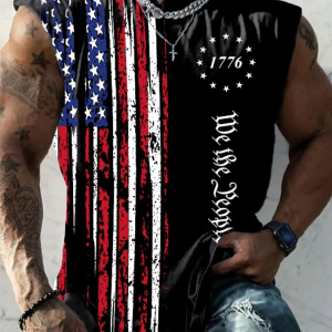 Men's Fourth of July Casual Tank Top