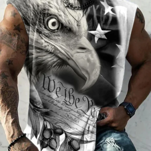 Men's Independence Day We The People Print Tee