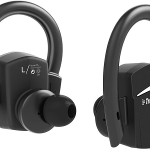 Tronsmart Bluetooth Headphones, S5 True Wireless Earbuds Wireless Headphones In Ear Headset for iPhone, Android, Gym, Running etc - Black