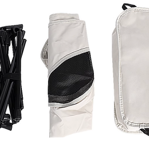 Outdoor Folding Chair Portable Moon Chair Fishing Stool Art Painting Chair Breathable Mesh Back Chair Beach Picnic Chair