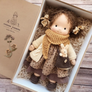 Handmade Waldorf Doll - Una