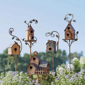 Last Day 70% OFF - Birdhouse Garden Stakes