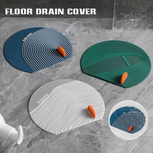 Multipurpose Drain Hair Catcher Sink Silicone Filter Silicone floor drain cover hair