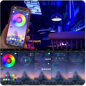 44 key wireless controller RGB light bar remote control