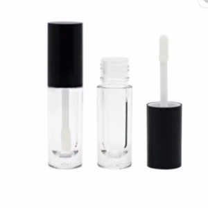 Custom Logo Private Label Empty Lipgloss Clear Transparent Lip Gloss Container Tubes