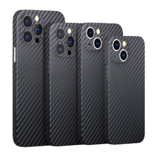 Carbon Fiber Phone Case pp Apple 13 Fine Hole Camera Protective Case