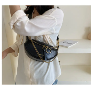 Women Casual Chain Messenger Chest Bag