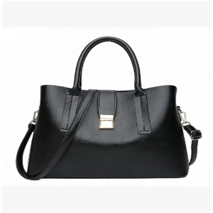 Solid Tote Handbag Shoulder Bag For Women