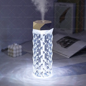 Crystal humidifier RGB colour changing colourful humidifier home desktop large capacity air purifier