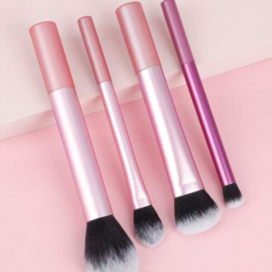 Multifunctional Makeup Brush Set, 4pcs Synthetic Reusable Makeup Brush