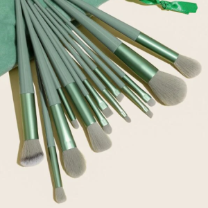 13 PCS Makeup Brushes Set Eye Shadow Foundation BB Cream Concealer Women Cosmetic Brush Eyeshadow Blush Powder Blending Beauty Soft Comprehensive Make