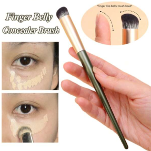Concealer Brush Foundation Brush Eye Mini Bevel Flat Top Nose Contour Brush 1pc Wooden Handle Concealer