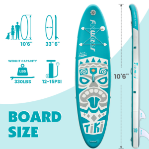 FunWater Inflatable Stand Up Paddle Board SUPFW04A