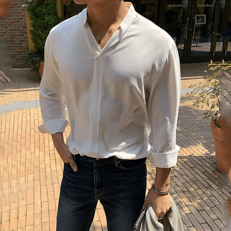 Gentlemans Design Casual Vacation Shirt