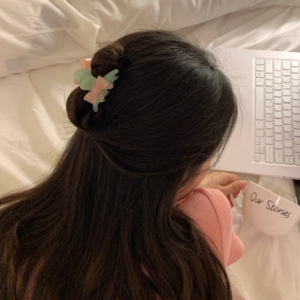 Contrast color bowknot clip, small hair clip, shark clip, bangs clip, hairpin, girl hair accessories