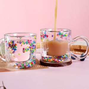 Love Flow Double cup Creative gift cup