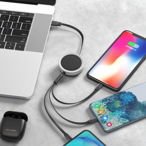 Fast charge 3-in-1 data cable