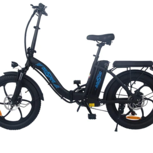 ONESPORT BK6 Electric Bike 48V 350W Motor 10Ah Battery Shimano 7 Speed Gear Front Suspension and Dual Disc Brakes - Black