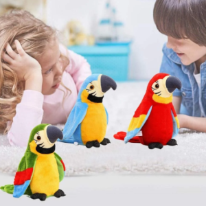 Cute Talking & Waving Wings Parrot Toy