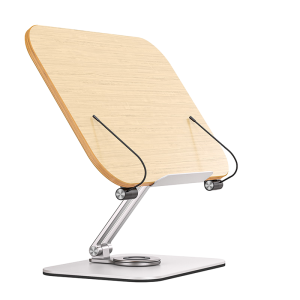 Reading bookshelf wooden reading stand student reading bookshelf desktop liftable reading stand telescopic writing stand