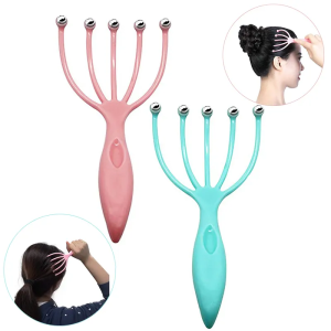 Hair Scalp Massage Comb Mini Waterproof Scalp Massager Five Claws Scalp Massager Mini Portable Stress Fatigue Reliever Tool