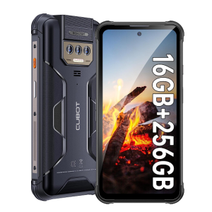 CUBOT Kingkong Power(2023) Outdoor Smartphone Android 13, 16GB(8+8)/256GB, 10600mAh(33W), 6.5" FHD+ Outdoor Handy Ohne Vertrag mit Glare Taschenl