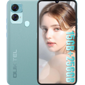 OUKITEL C33 Unlocked Cell Phone(2023), 8GB/15GB + 256GB(2TB Expandable) Android 13 Smartphone with 6.8 Inch Display 50MP, Octa-Core 4G Triple SIM Unlo