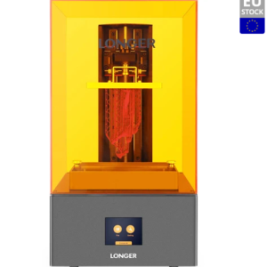 LONGER Orange 4K resin 3D printer, 10.5/31.5 µm resolution, parallel UV illumination, double Z-axis, liner guide, 118 x 66 x 190 mm