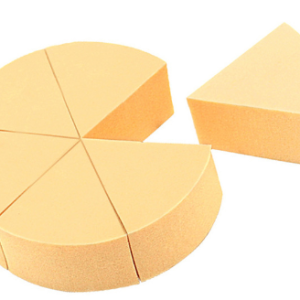 Triangle supersoft wet and dry makeup sponge non-latex hydrophilic minor sector makeup sponge