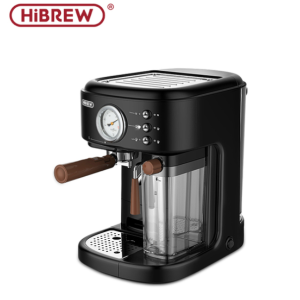 HiBREW H8A Fully Automatic Espresso Cappuccino Latte 19Bar 3 in 1 Coffee Machine Automatic hot milk froth ESE pod&Ground Coffee