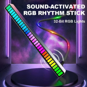 Wireless Sound Activated RGB Light Bar